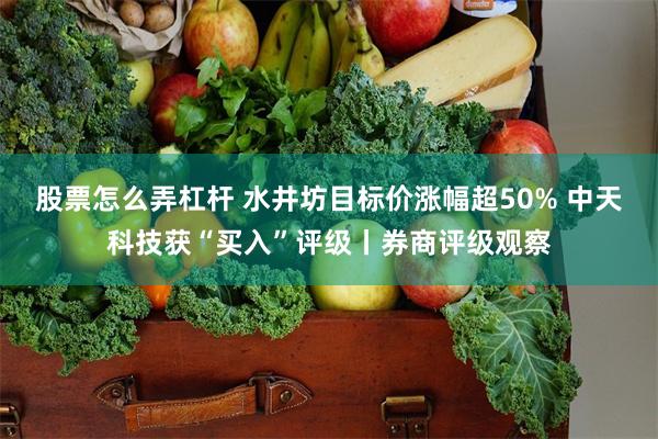股票怎么弄杠杆 水井坊目标价涨幅超50% 中天科技获“买入”评级丨券商评级观察