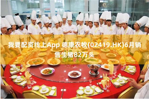 我要配资线上App 德康农牧(02419.HK)6月销售生猪82万头